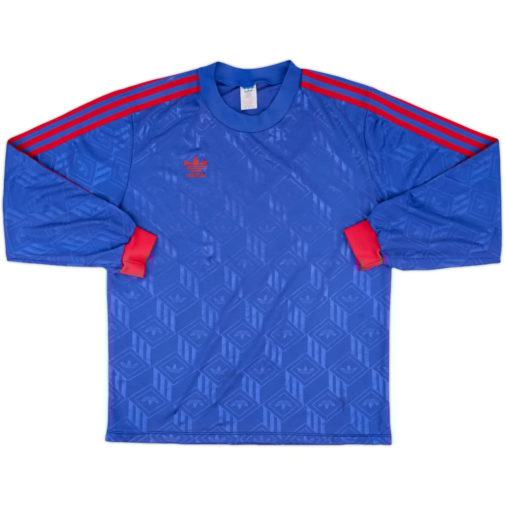 1980s adidas Template L/S Shirt - 7/10 - (L)