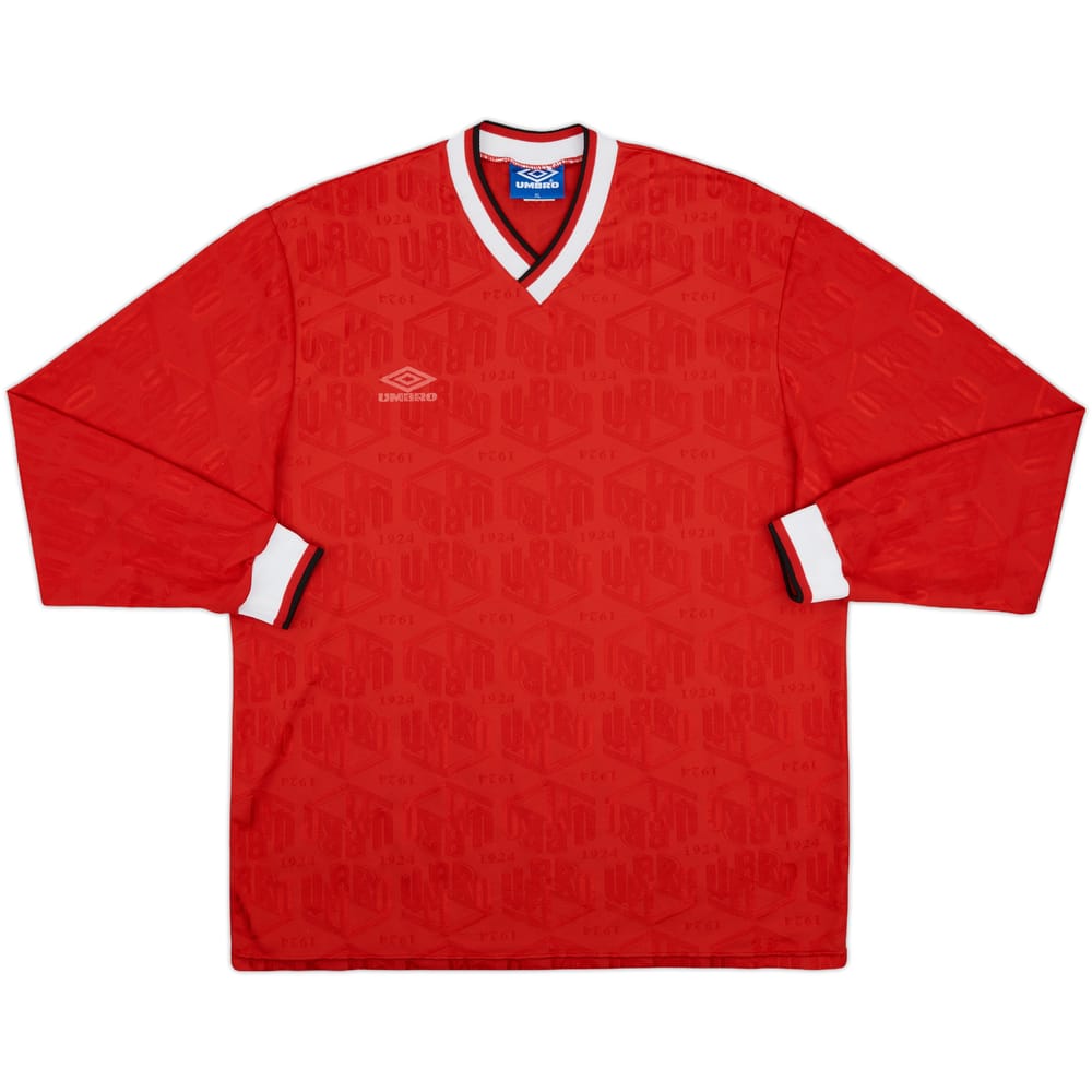 1990s Umbro Template L/S Shirt - 5/10 - (XL)