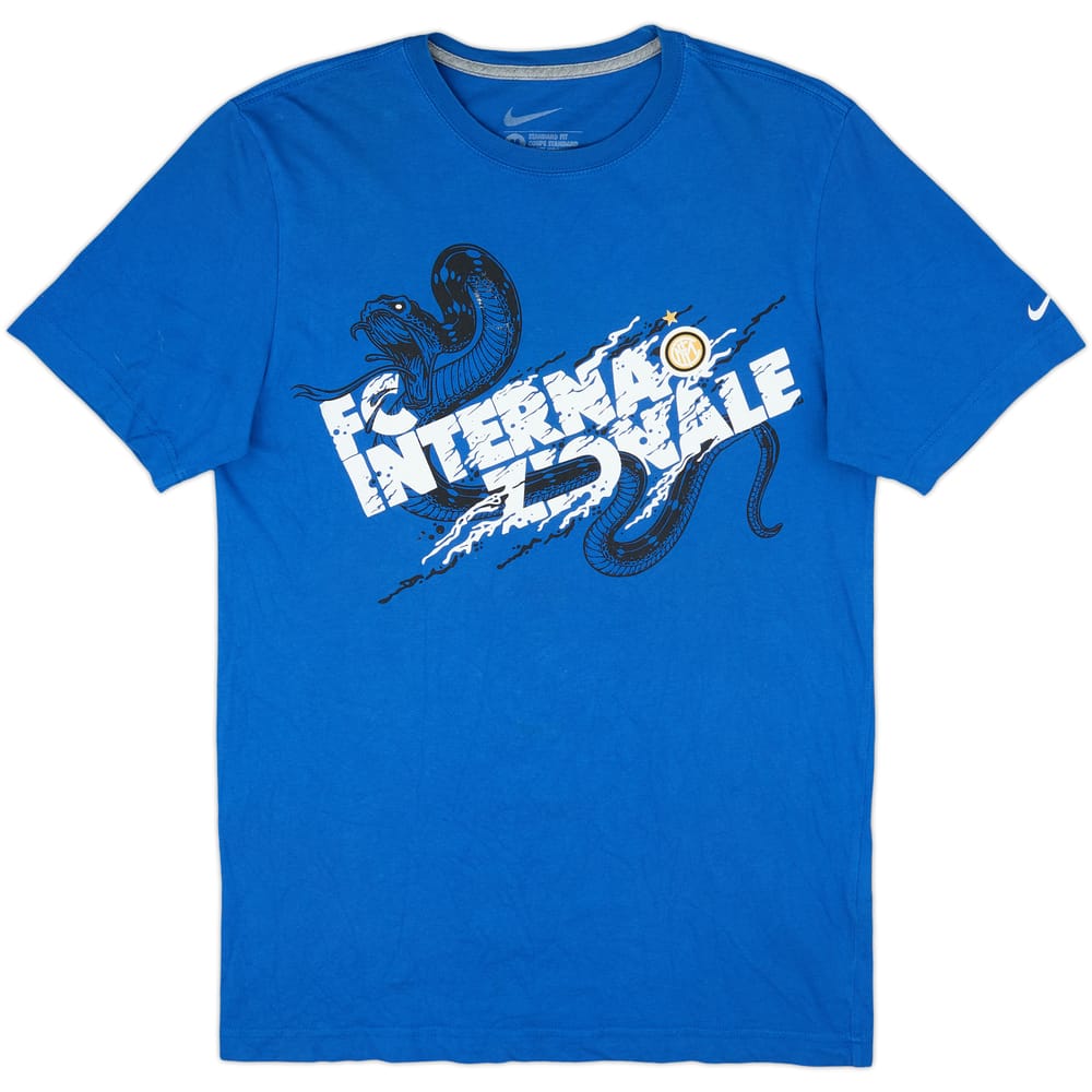 2011-12 Inter Milan Nike Graphic Tee - 7/10 - (M)
