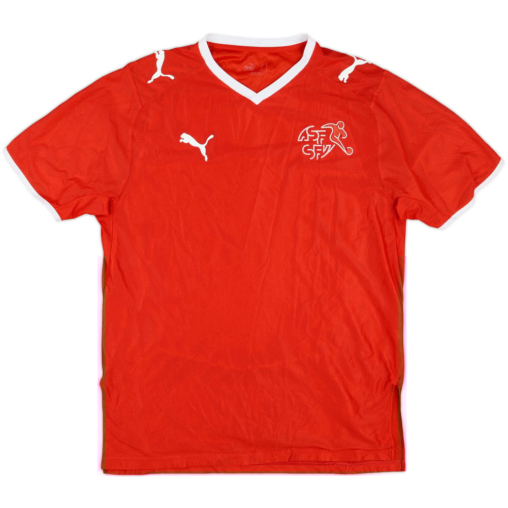 2008-10 Switzerland Home Shirt - 8/10 - (M)