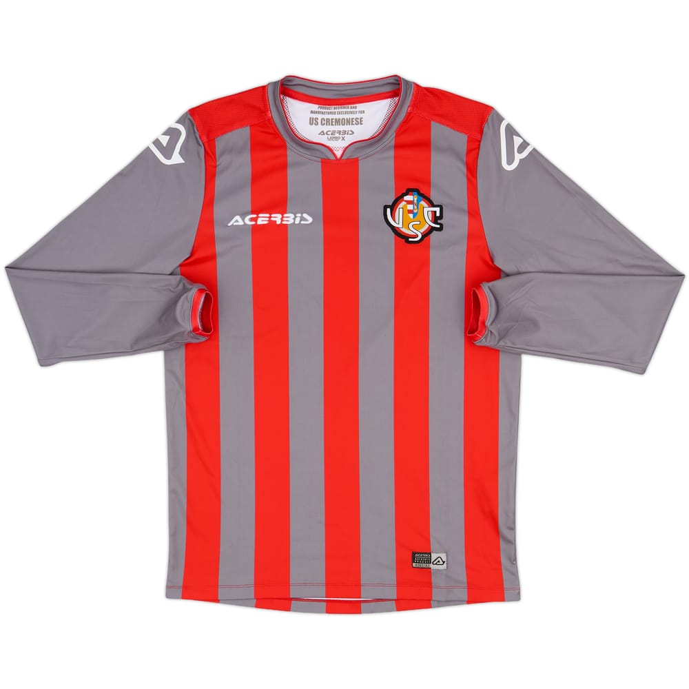 2019-20 Cremonese Home L/S Shirt - 9/10 - (M)