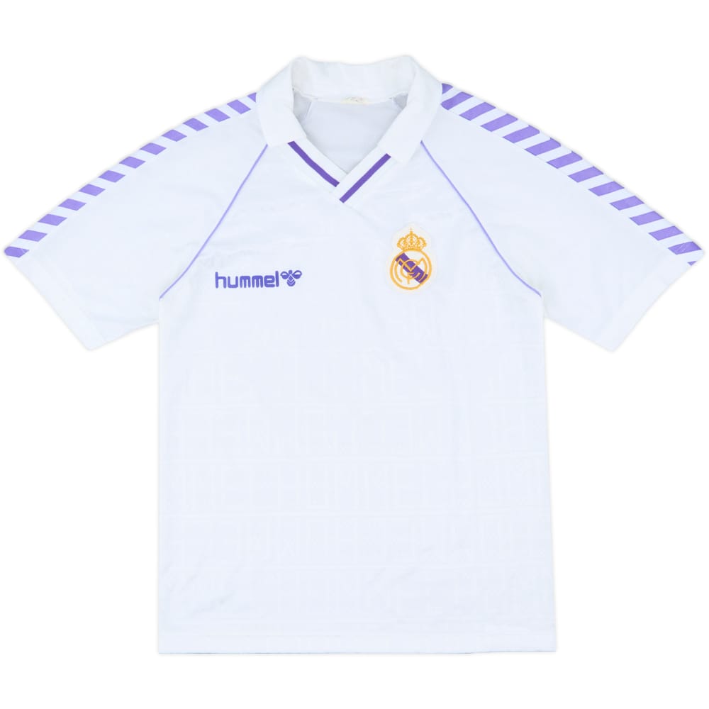 1986-88 Real Madrid Home Shirt - 8/10 - (M)