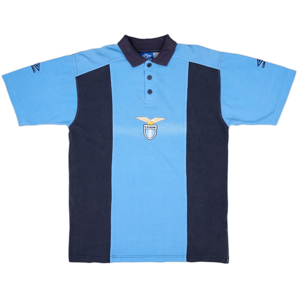 1996-97 Lazio Umbro Polo Shirt - 6/10 - (M)