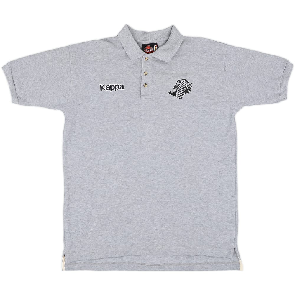 1990s Juventus Kappa Polo Shirt - 8/10 - (L)