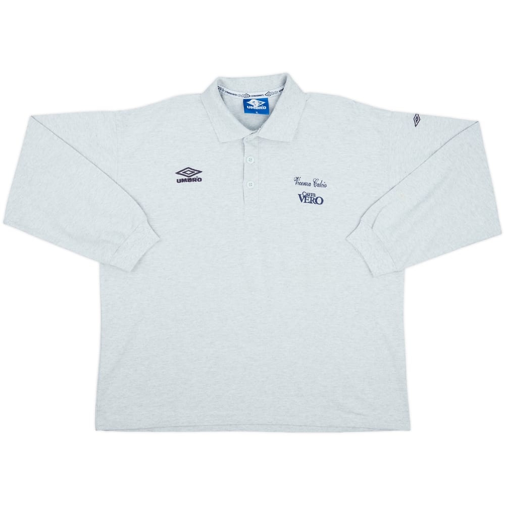 1999-00 Vicenza Umbro Polo L/S Shirt - 9/10 - (XL)