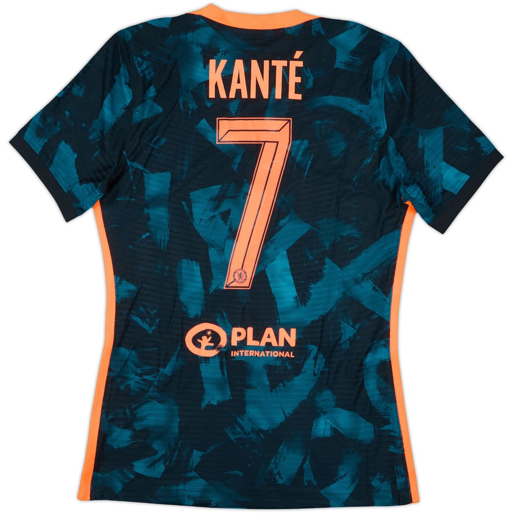 2021-22 Chelsea Player Issue Third Shirt Kante #7
