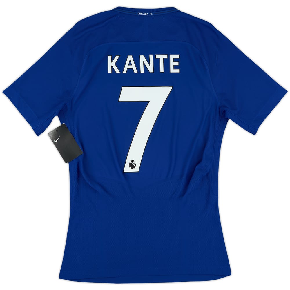 2017-18 Chelsea Player Issue Home Shirt Kante #7 (S)
