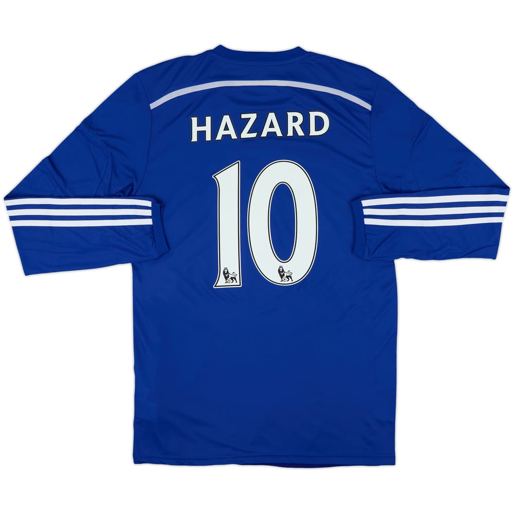 2014-15 Chelsea Home L/S Shirt Hazard #10 (L)