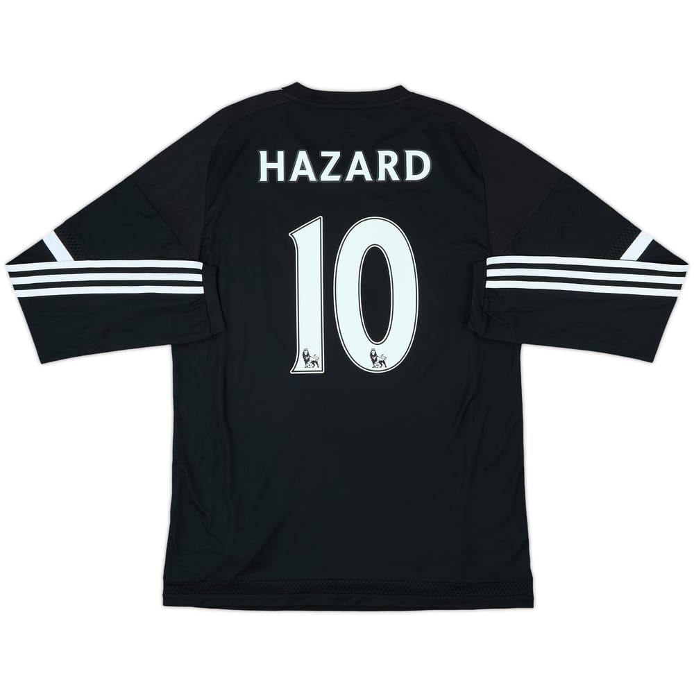 2015-16 Chelsea Player Issue Sample Away L/S Shirt Hazard #10 (L)