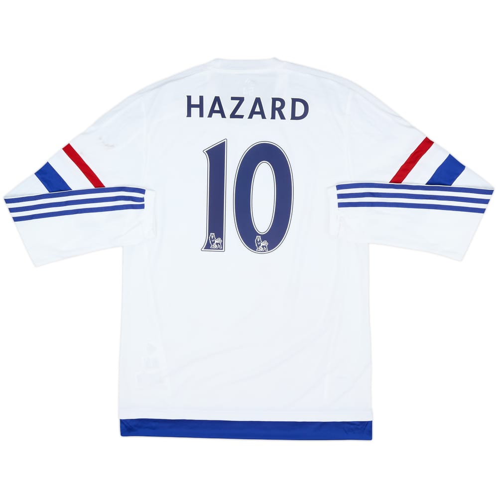 2015-16 Chelsea Player Issue Sample Away L/S Shirt Hazard #10 (L)
