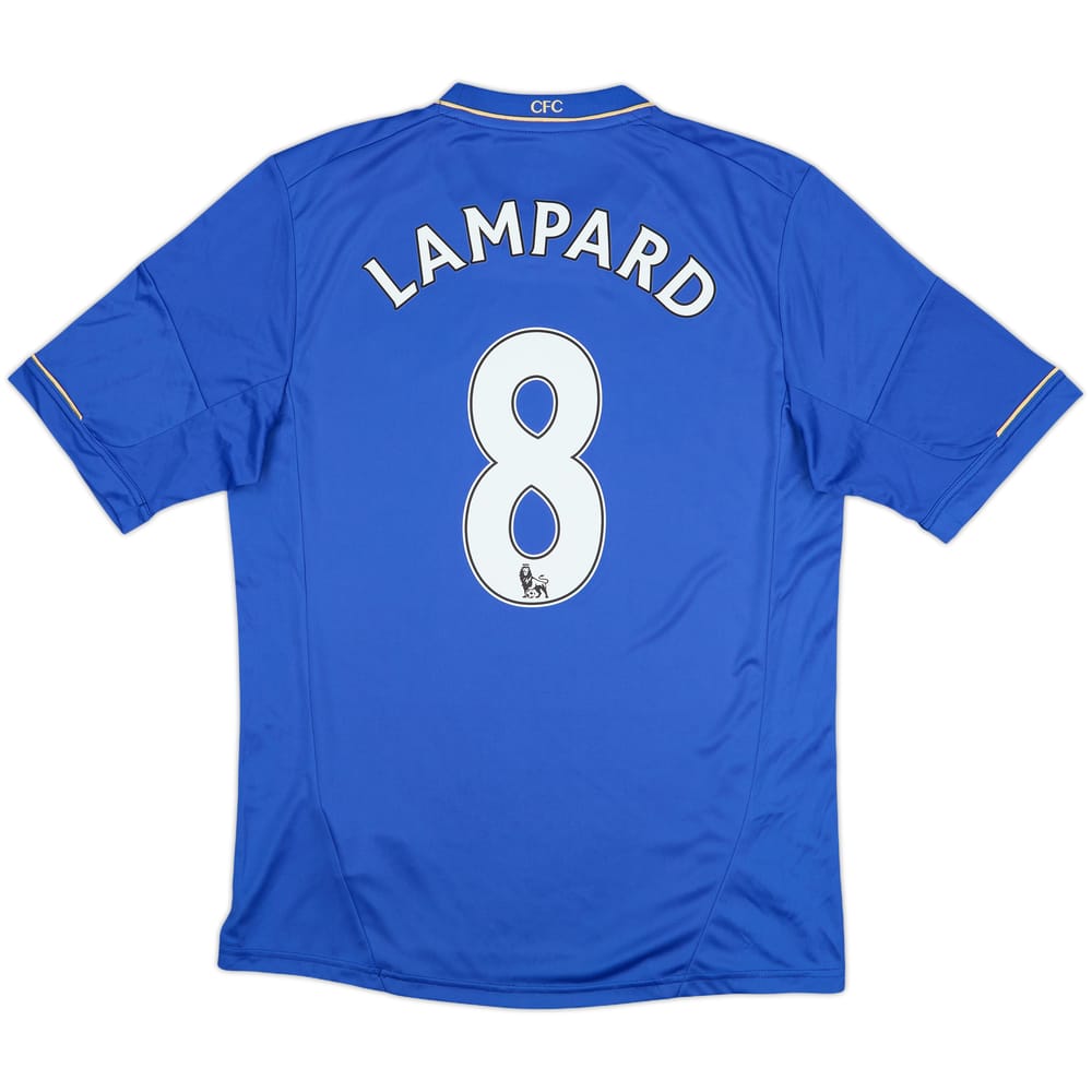 2012-13 Chelsea Home Shirt Lampard #8 - 9/10 - (M)