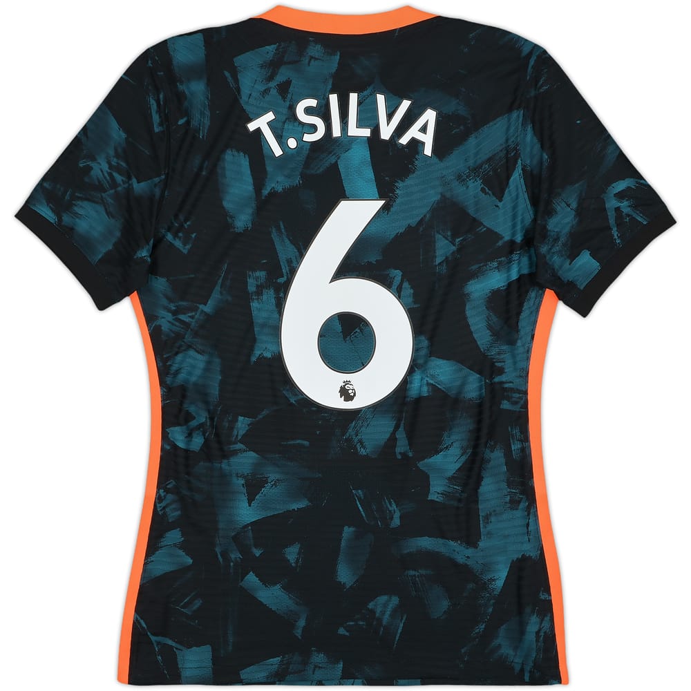 2021-22 Chelsea Player Issue Third Shirt T.Silva #6 - 10/10 - (M)