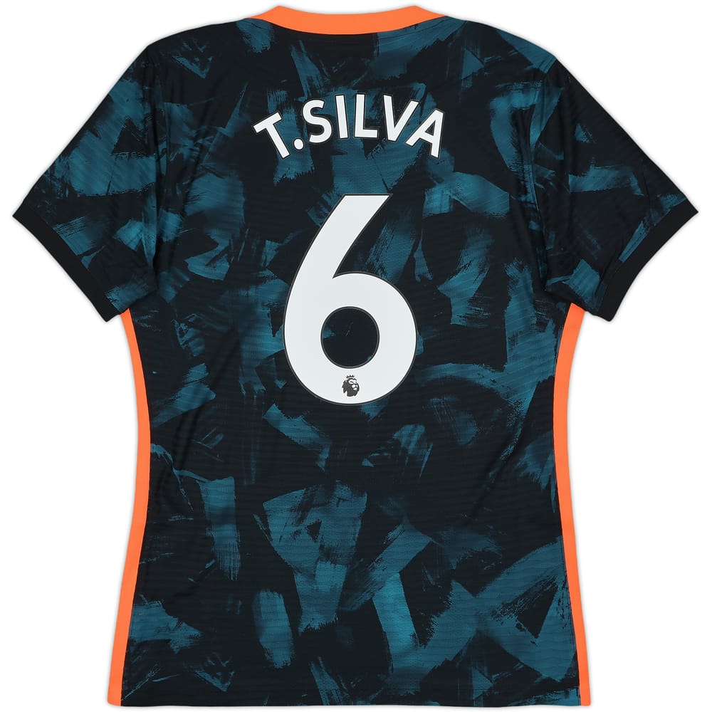 2021-22 Chelsea Authentic Third Shirt T.Silva #6 - 10/10 - (L)
