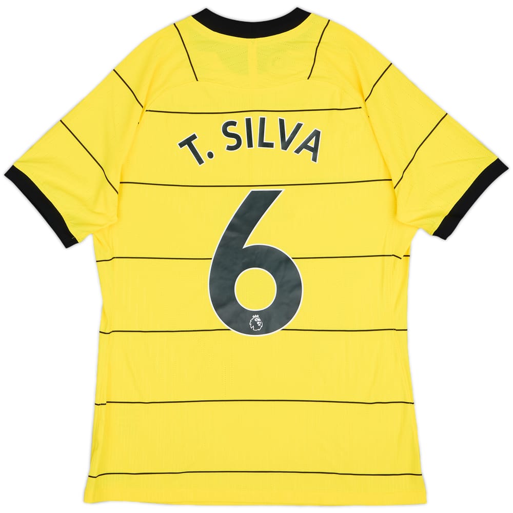 2021-22 Chelsea Player Issue Away Shirt T.Silva #6 - 9/10 - (L)