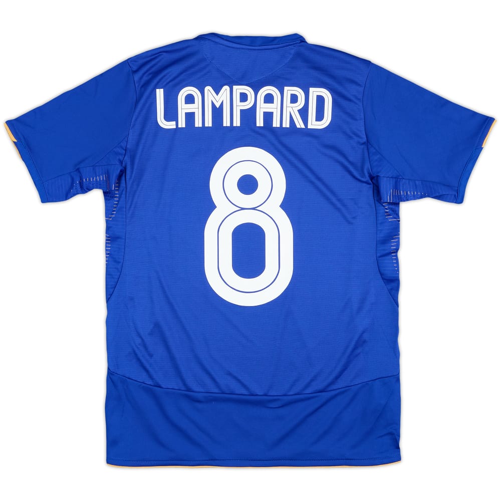 2005-06 Chelsea Centenario Local Camiseta Lampard #8 - 7/10 - (XL.Boys)