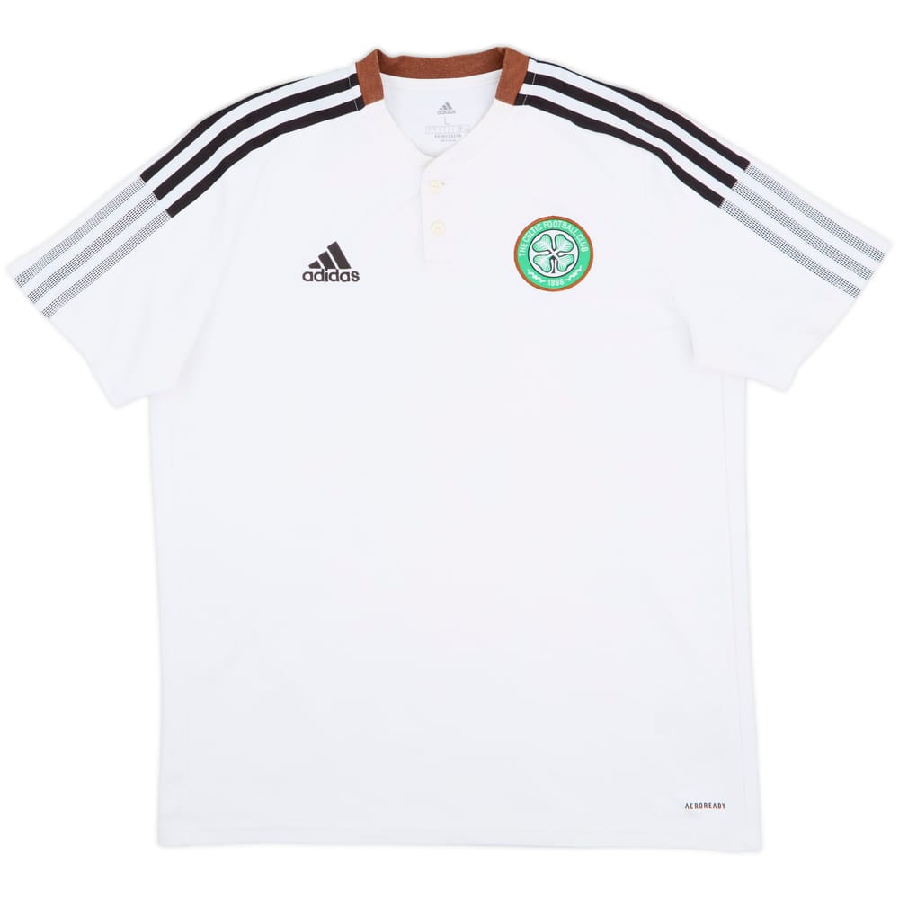 2021-22 Celtic adidas Training Shirt - 9/10 - (L)