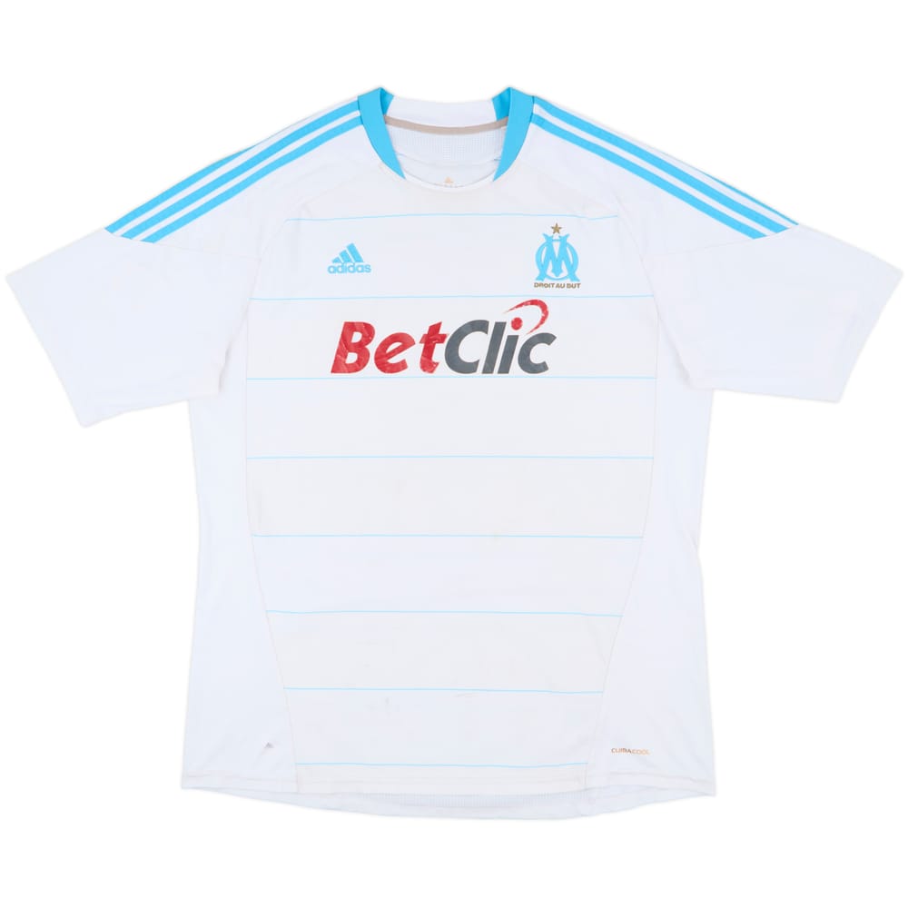 2010-11 Olympique Marseille Home Shirt - 4/10 - (XXL)
