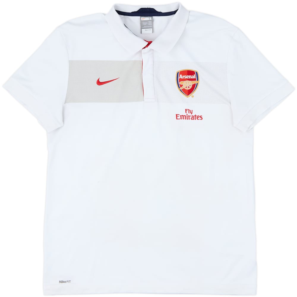 2009-10 Arsenal Nike Polo Shirt - 7/10 - (L)