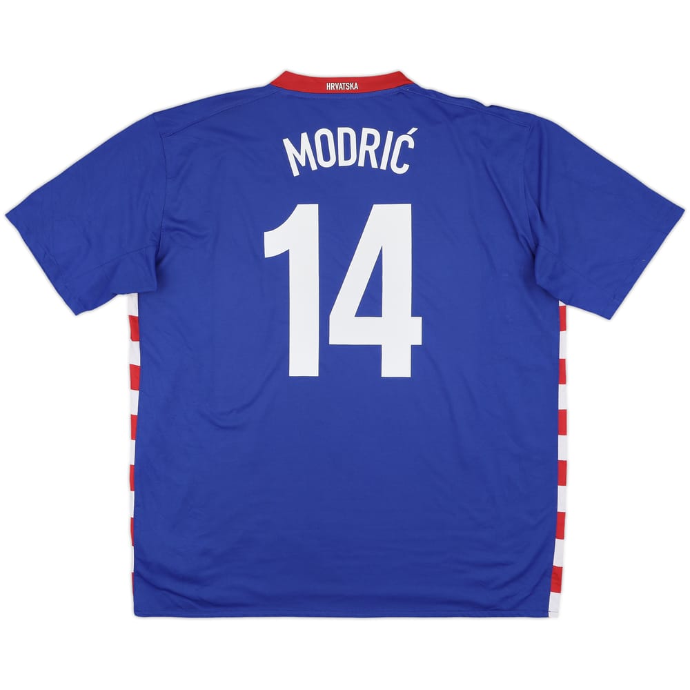 2007-09 Croatia Away Shirt Modric #14 - 7/10 - (XXL)