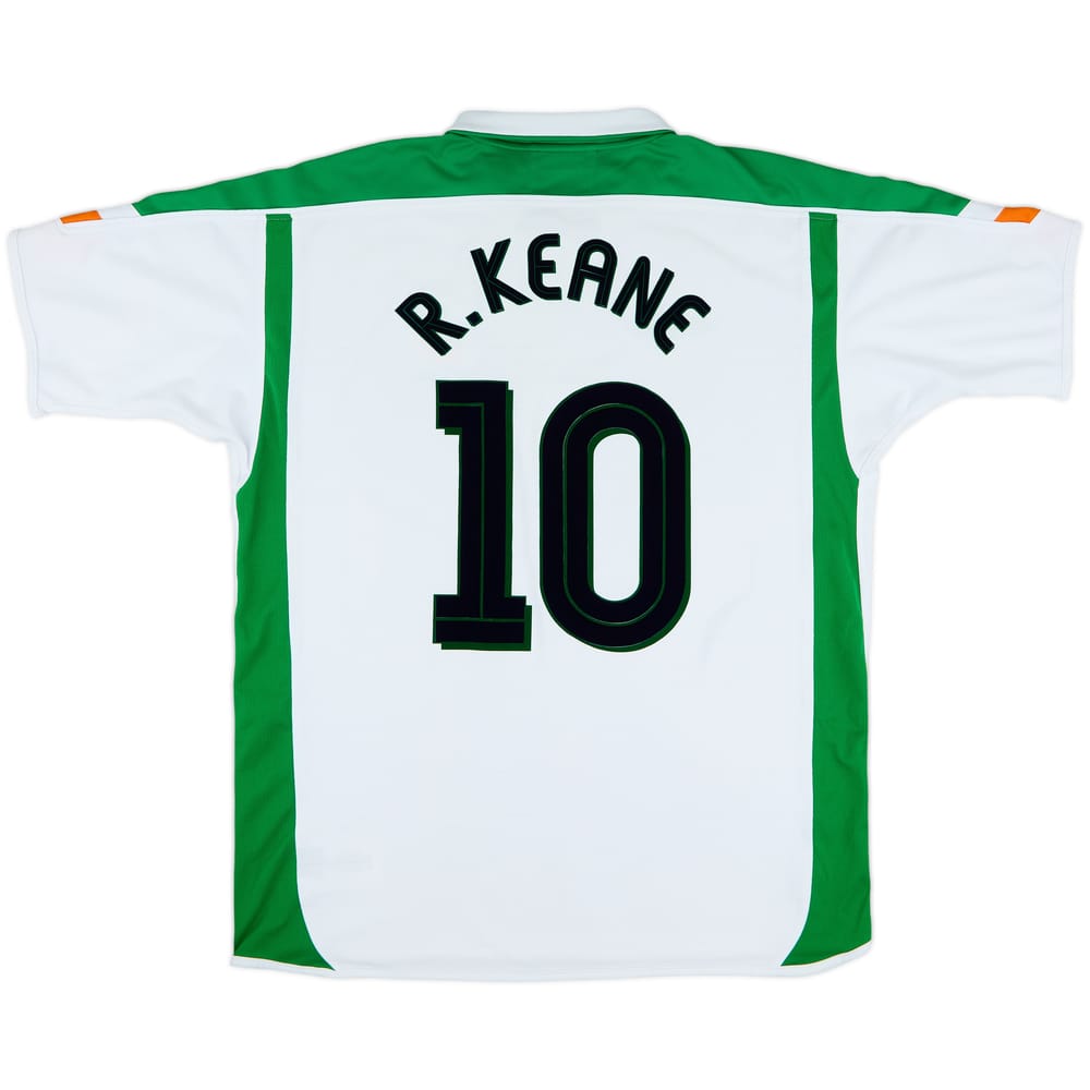 2003-05 Ireland Away Shirt R.Keane #10 - 8/10 - (XXL)