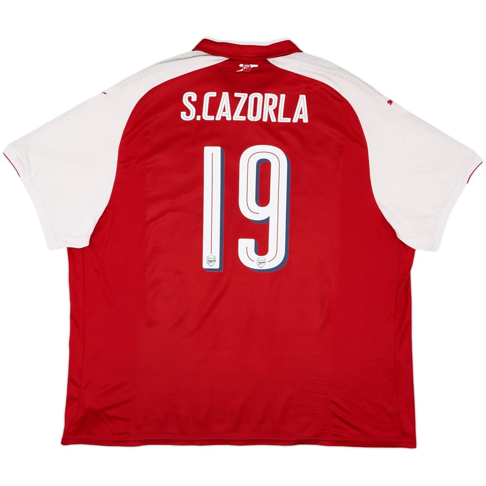 2017-18 Arsenal Home Shirt S.Cazorla #19 - 6/10 - (5XL)