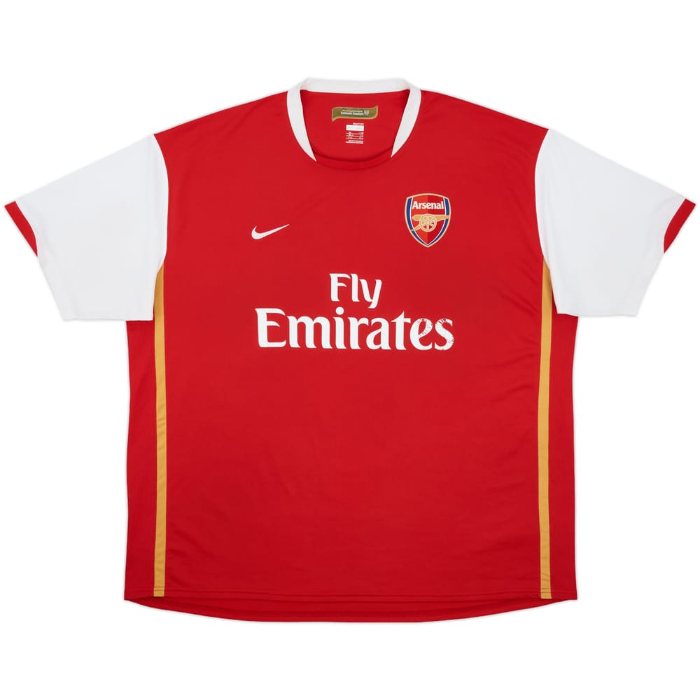 2006-08 Arsenal Home Shirt - 5/10 - (3XL)