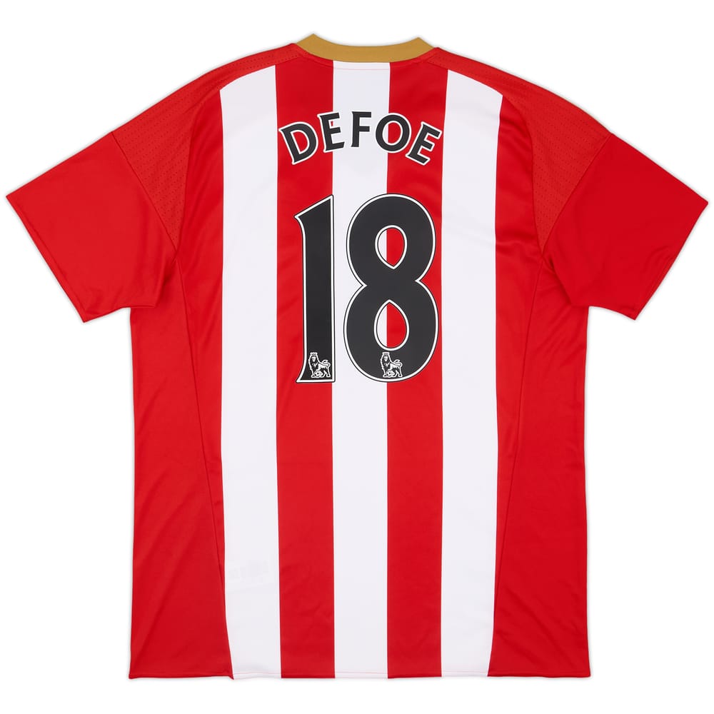2016-17 Sunderland Home Shirt Defoe #18 - 10/10 - (L)