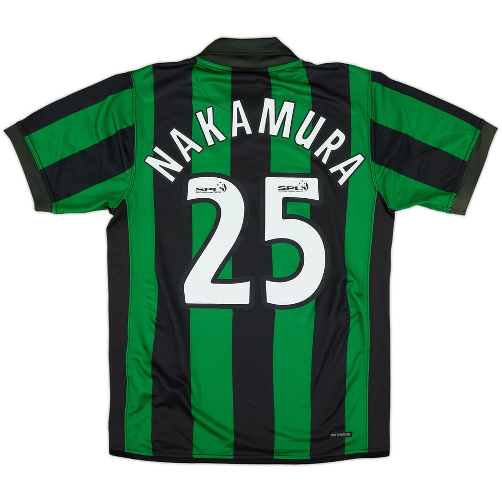 2006-08 Celtic Away Shirt Nakamura #25 - 5/10 - (S)