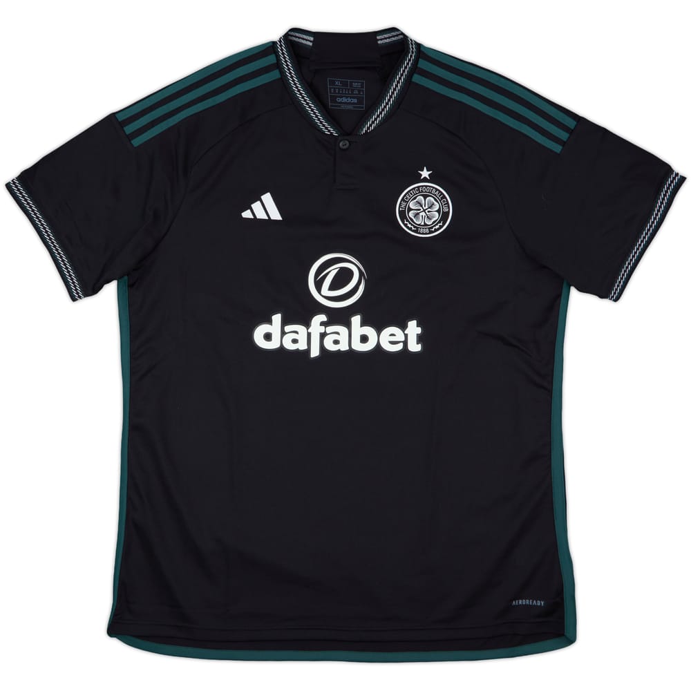 2023-24 Celtic Away Shirt - 10/10 - (XL)