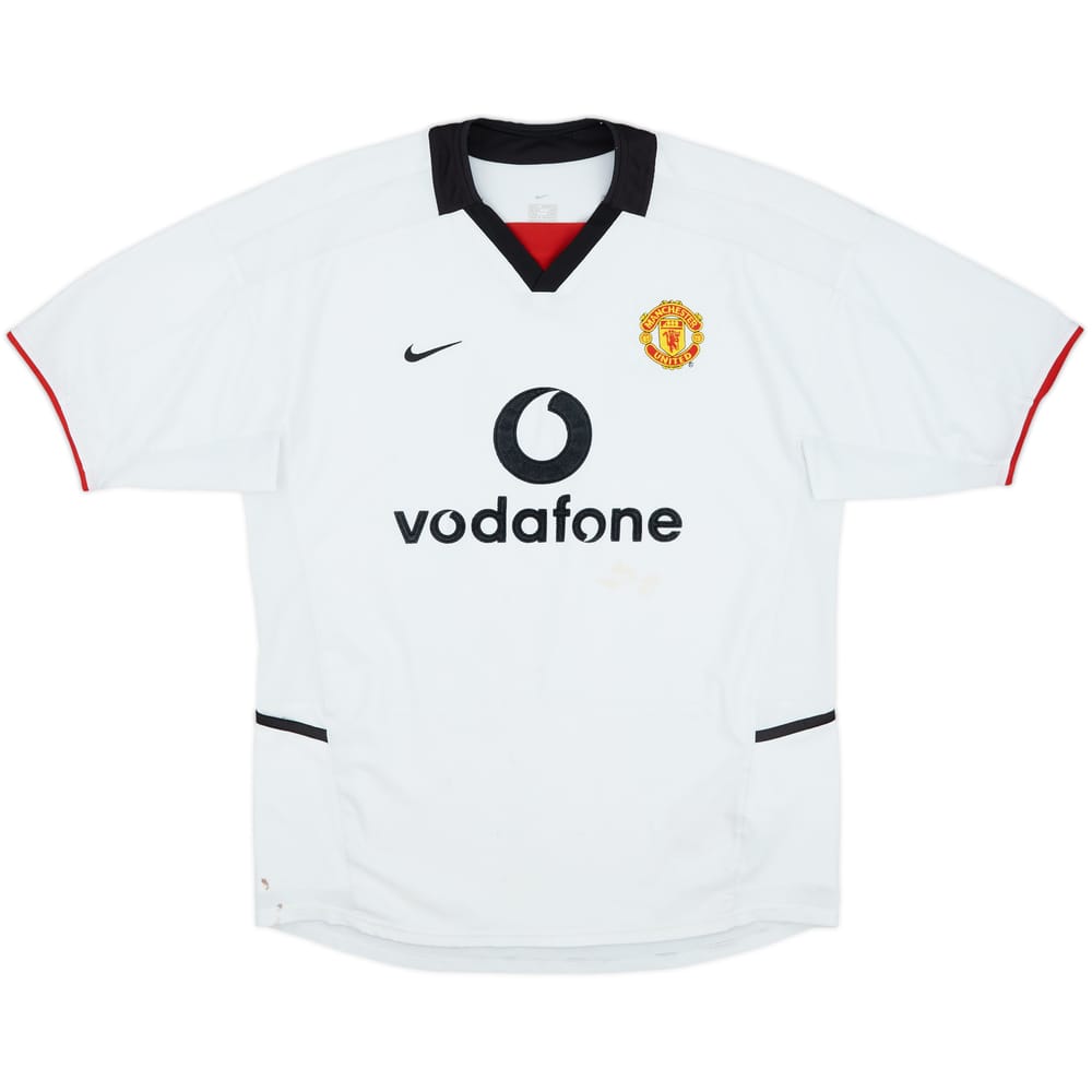 2002-03 Manchester United Away Shirt Beckham #7 - 6/10 - (M)