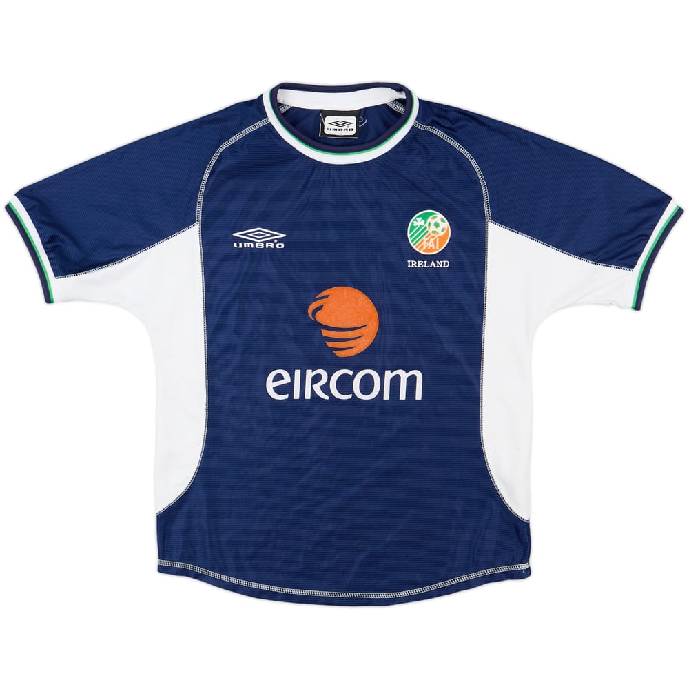 2002-03 Ireland Umbro Training Shirt - 9/10 - (S)