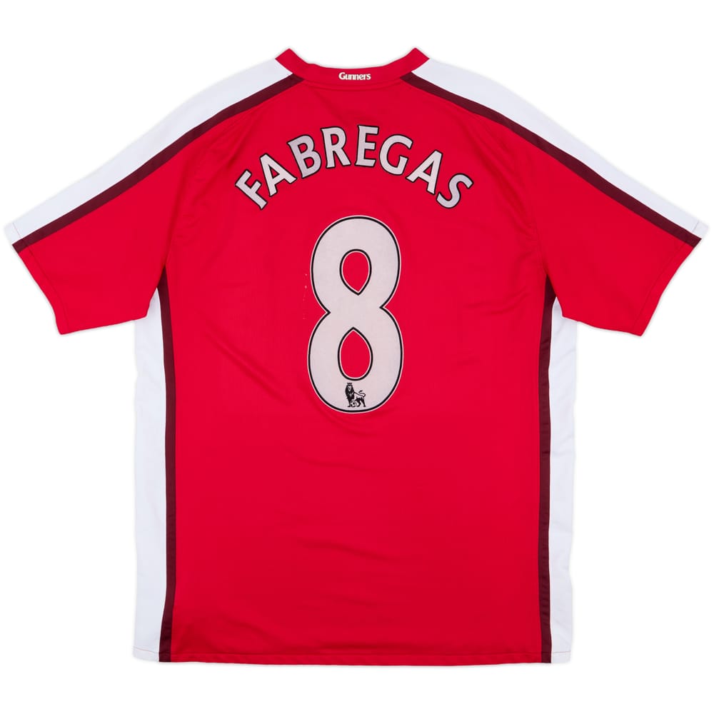 2008-10 Arsenal Home Shirt Fabregas #8 - 6/10 - (XL)