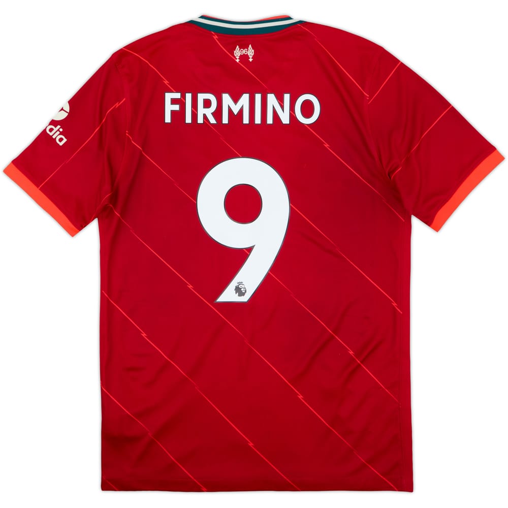 2021-22 Liverpool Home Shirt Firmino #9 - 8/10 - (M)