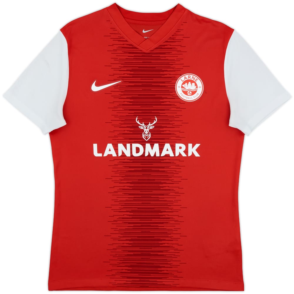 2022-23 Larne Home Shirt - 9/10 - (M)