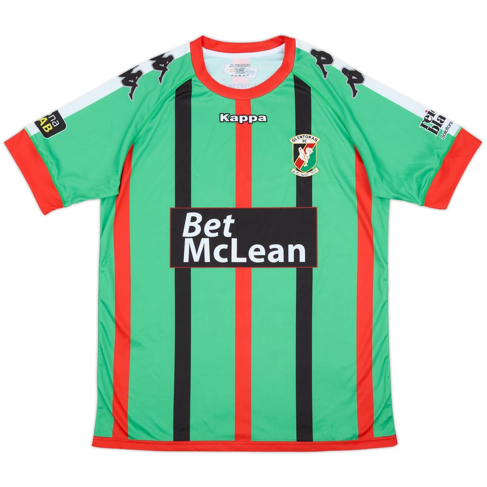 2017-18 Glentoran Home Shirt - 10/10 - (XL)