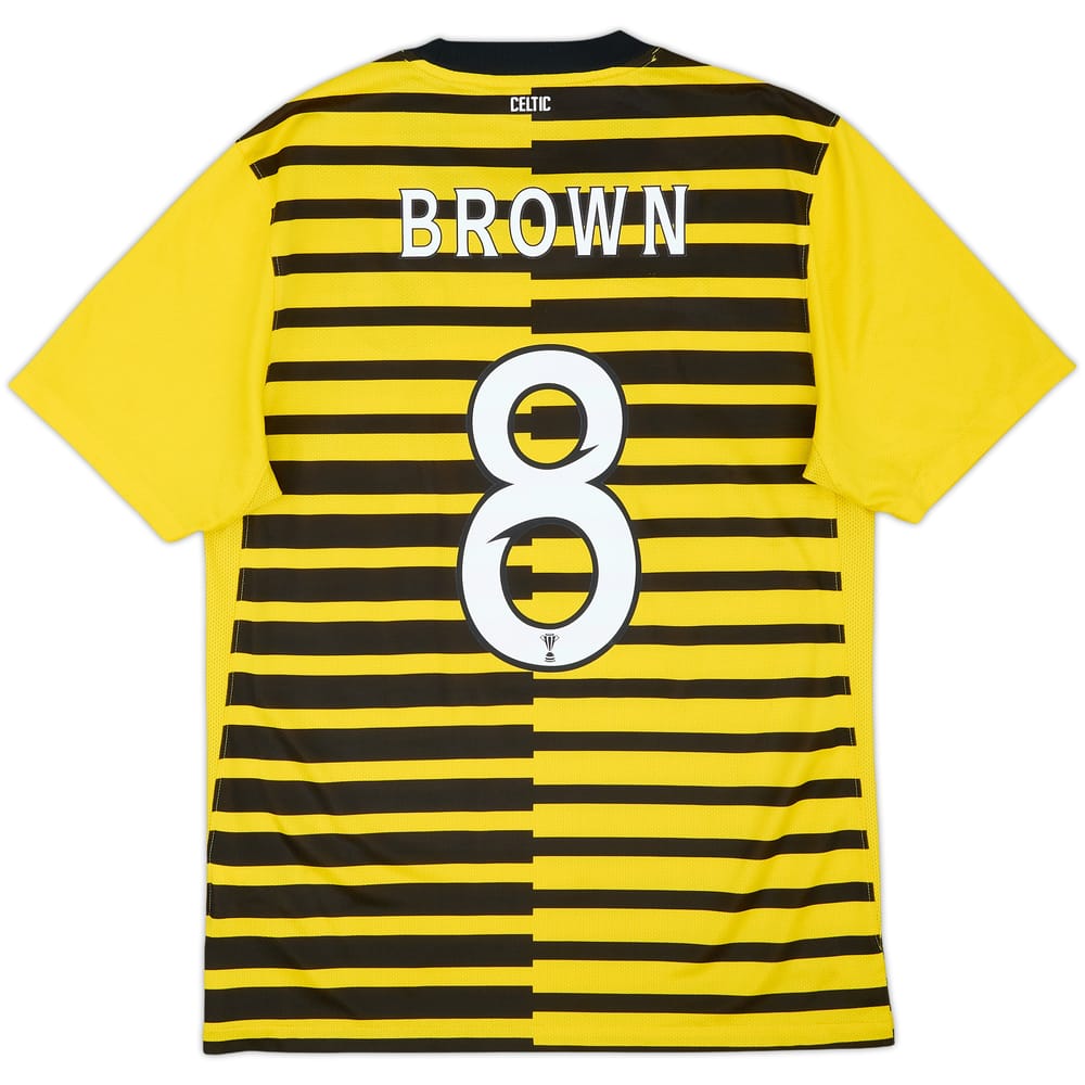 2011-12 Celtic Third Shirt Brown #8 - 7/10 - (S)