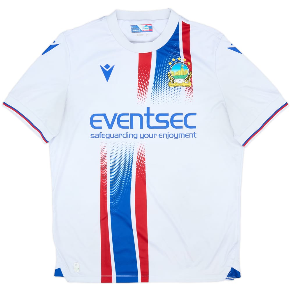 2023-24 Linfield Away Shirt - 5/10 - (XL)