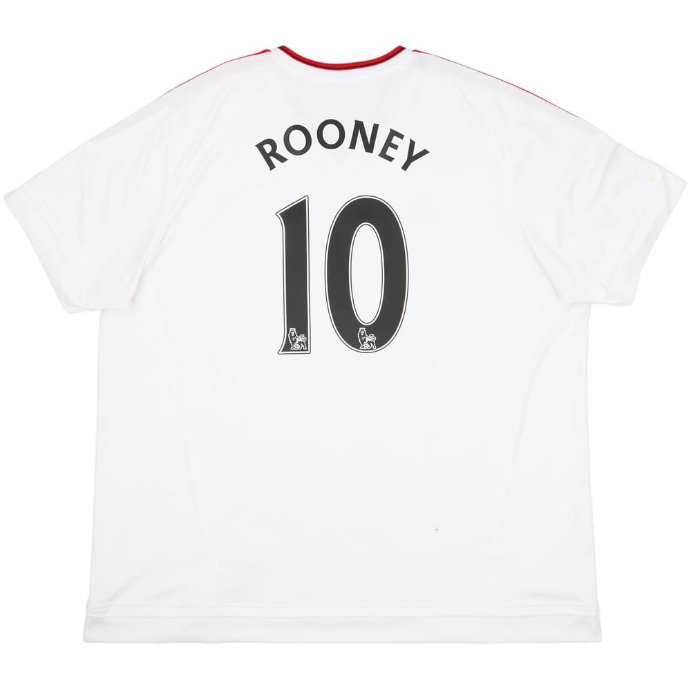 2015-16 Manchester United Away Shirt Rooney #10 - 7/10 - (3XL)