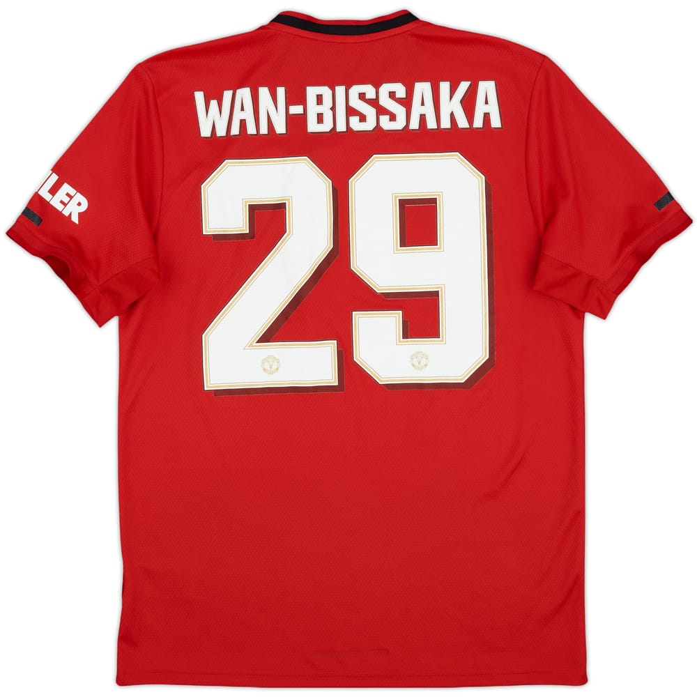 2019-20 Manchester United Home Shirt Wan-Bissaka #29 - 9/10 - (M)