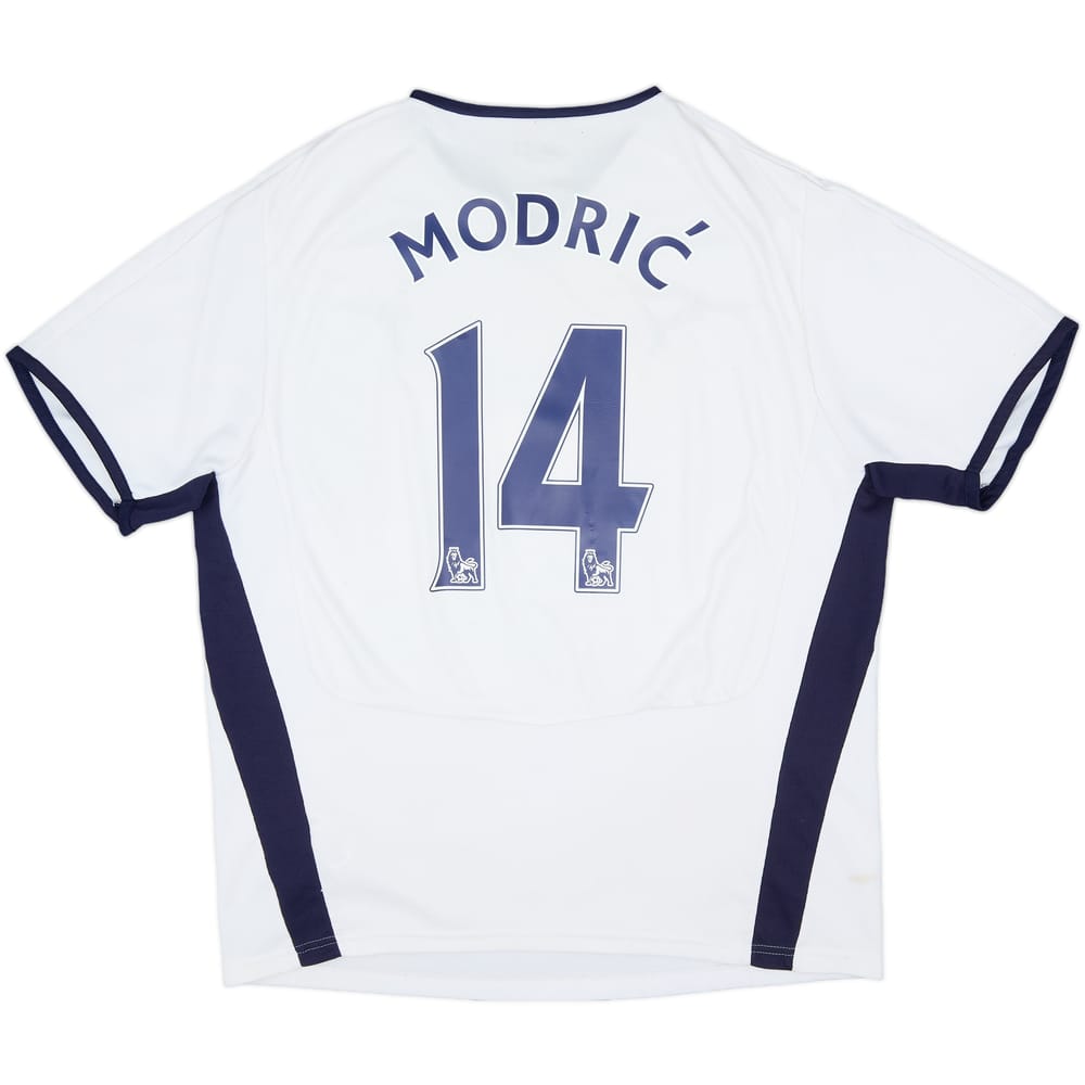 2008-09 Tottenham Home Shirt Modric #14 - 5/10 - (XL)
