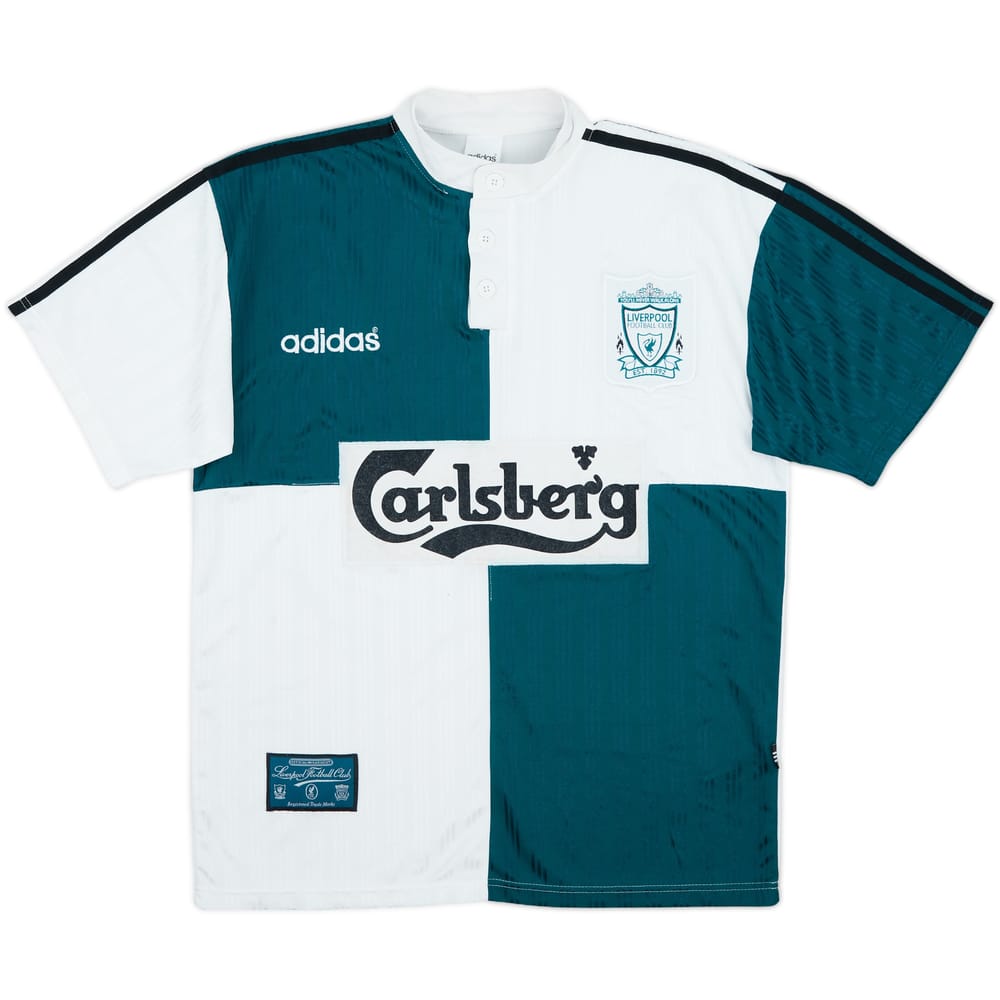 1995-96 Liverpool Away Shirt - 8/10 - (M)