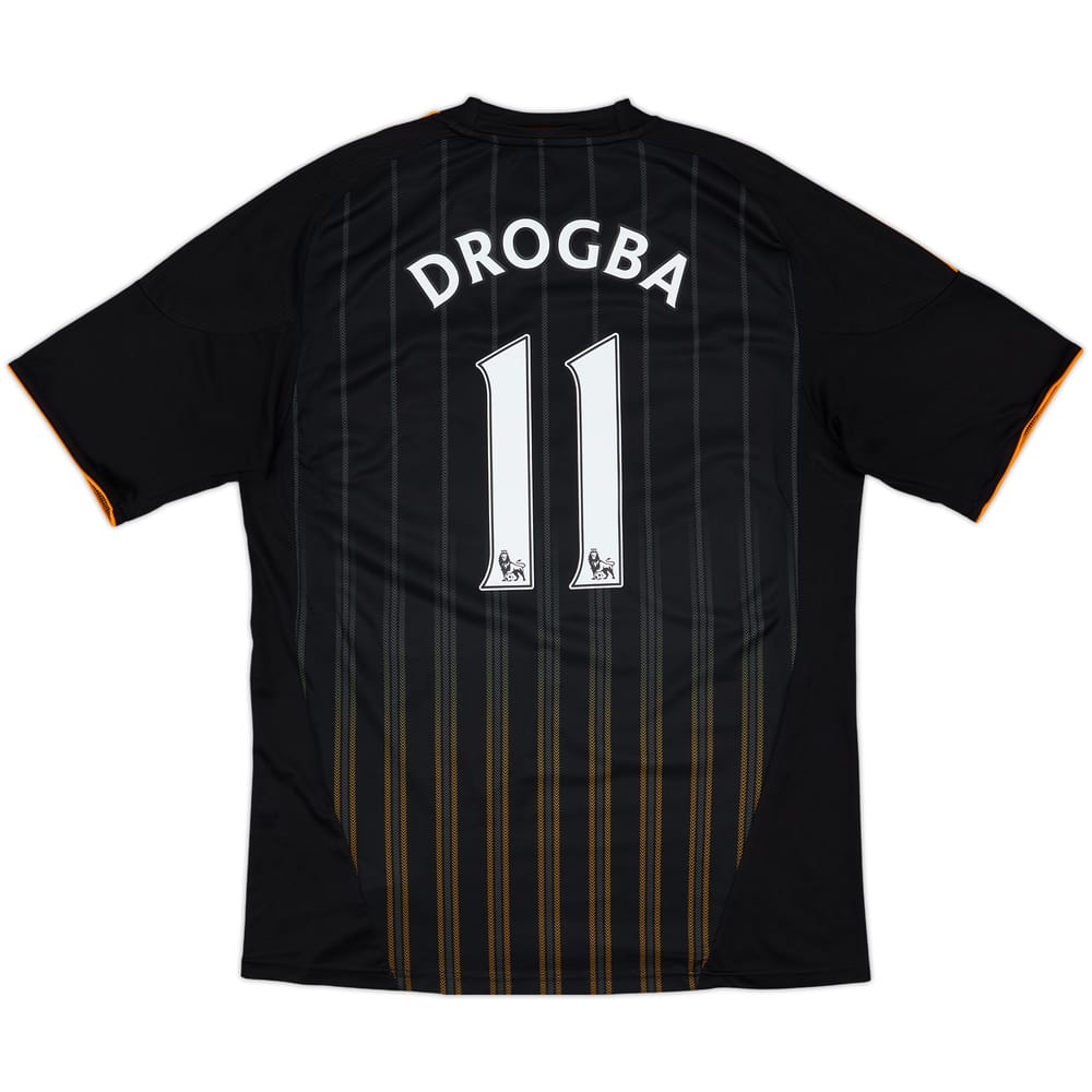 2010-11 Chelsea Away Shirt Drogba #11 - 7/10 - (L)