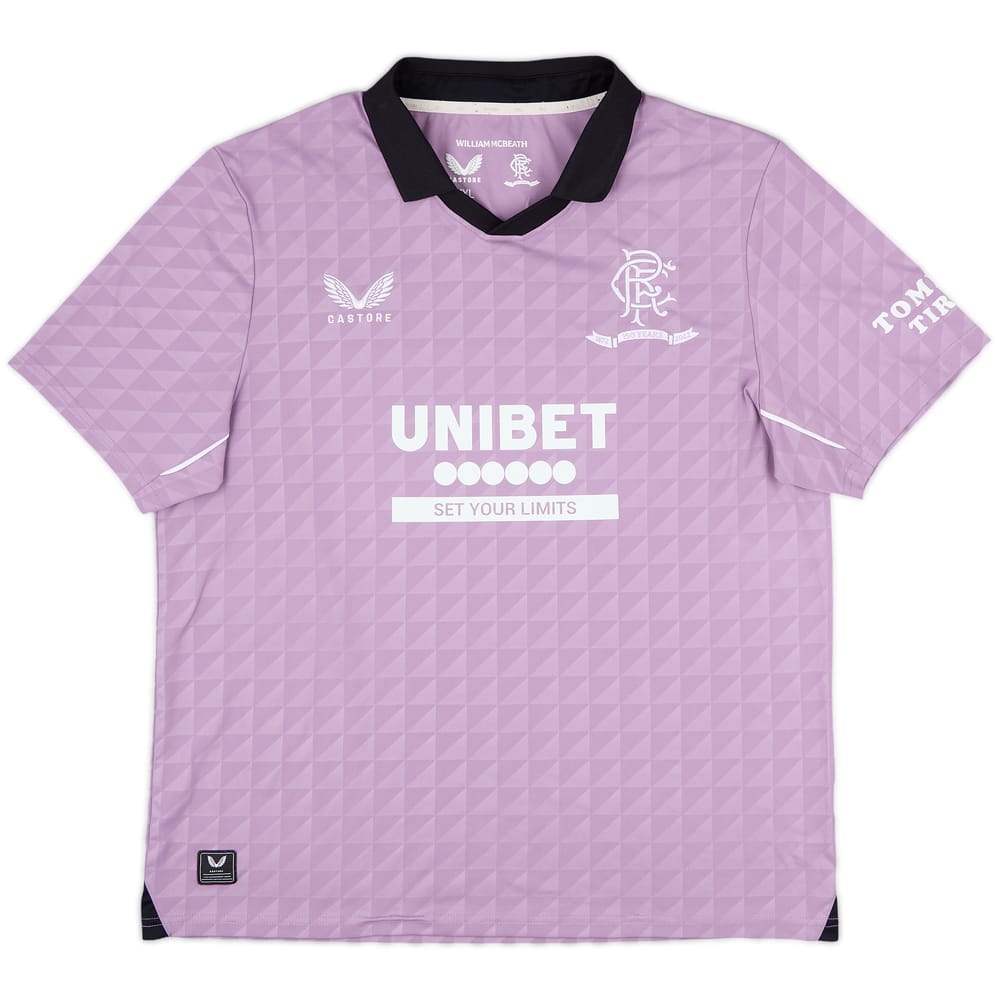 2021-22 Rangers '150 Years Anniversary' Third Shirt - 8/10 - (XXL)
