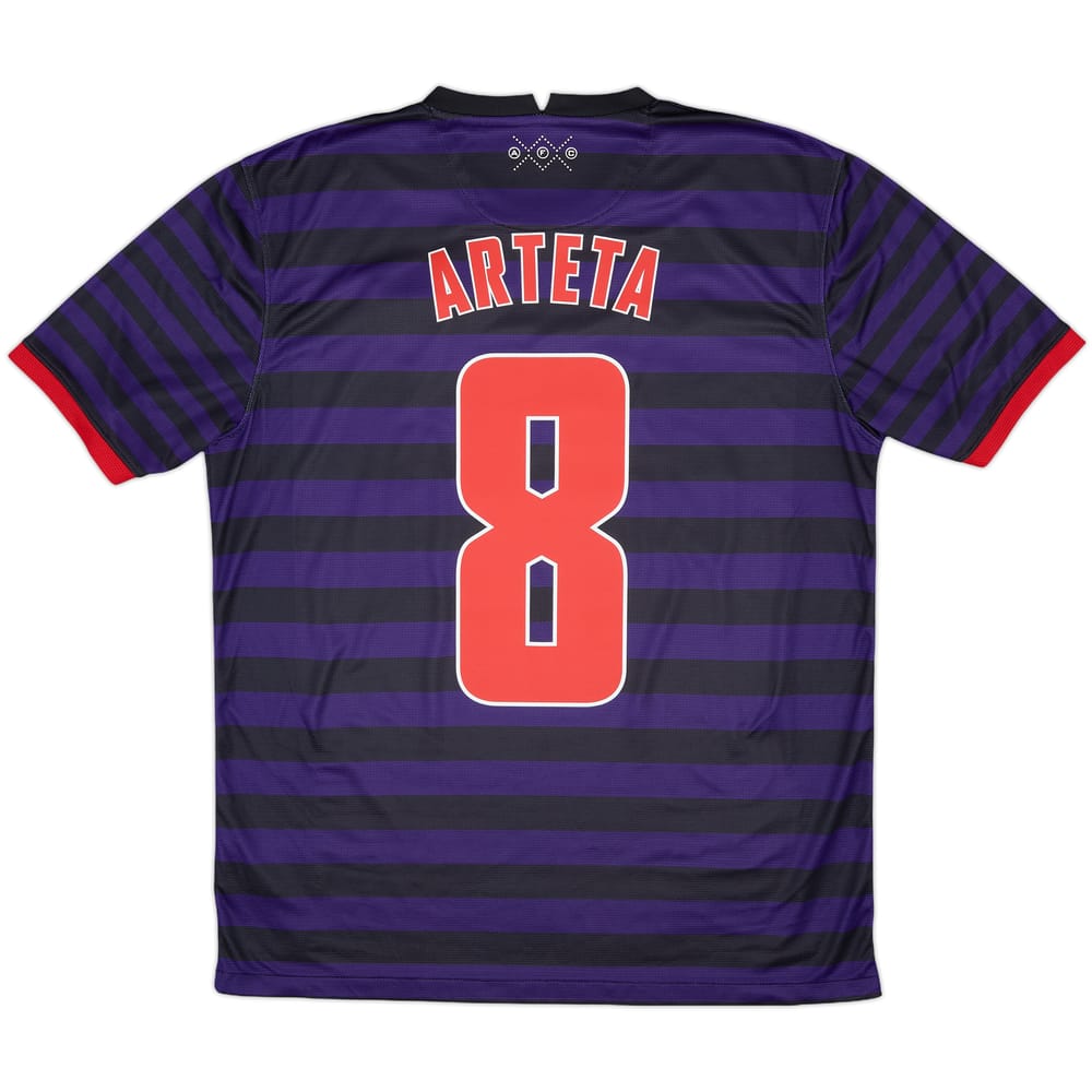 2012-13 Arsenal Away Shirt Arteta #8 - 5/10 - (L)
