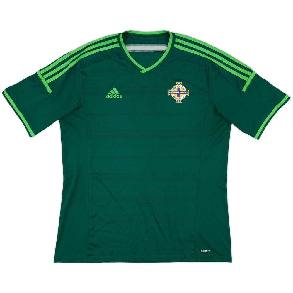 2014 Northern Ireland Home Shirt - 8/10 - (XL)