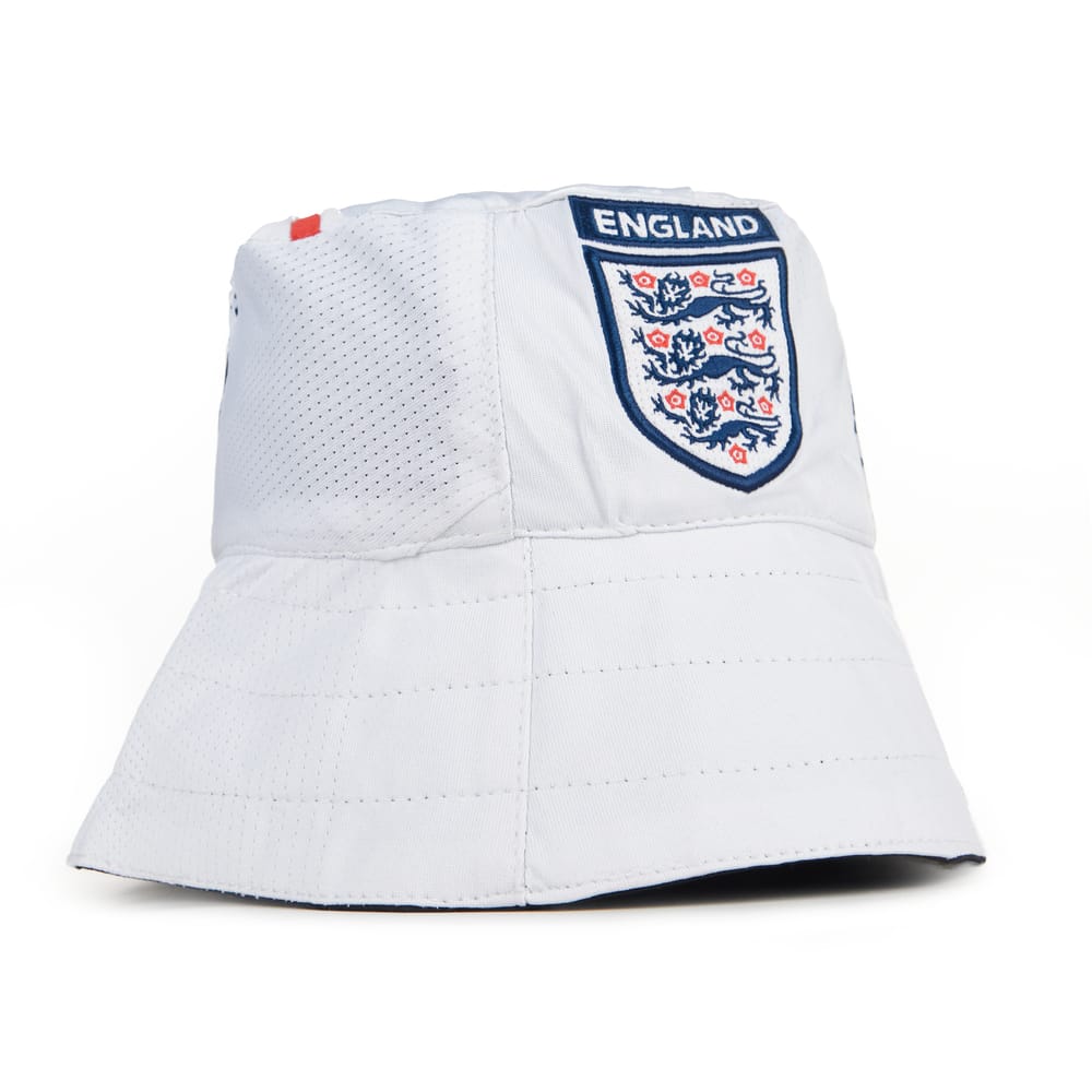 2007-09 England Rework Bucket Hat - 9/10 - (One Size)