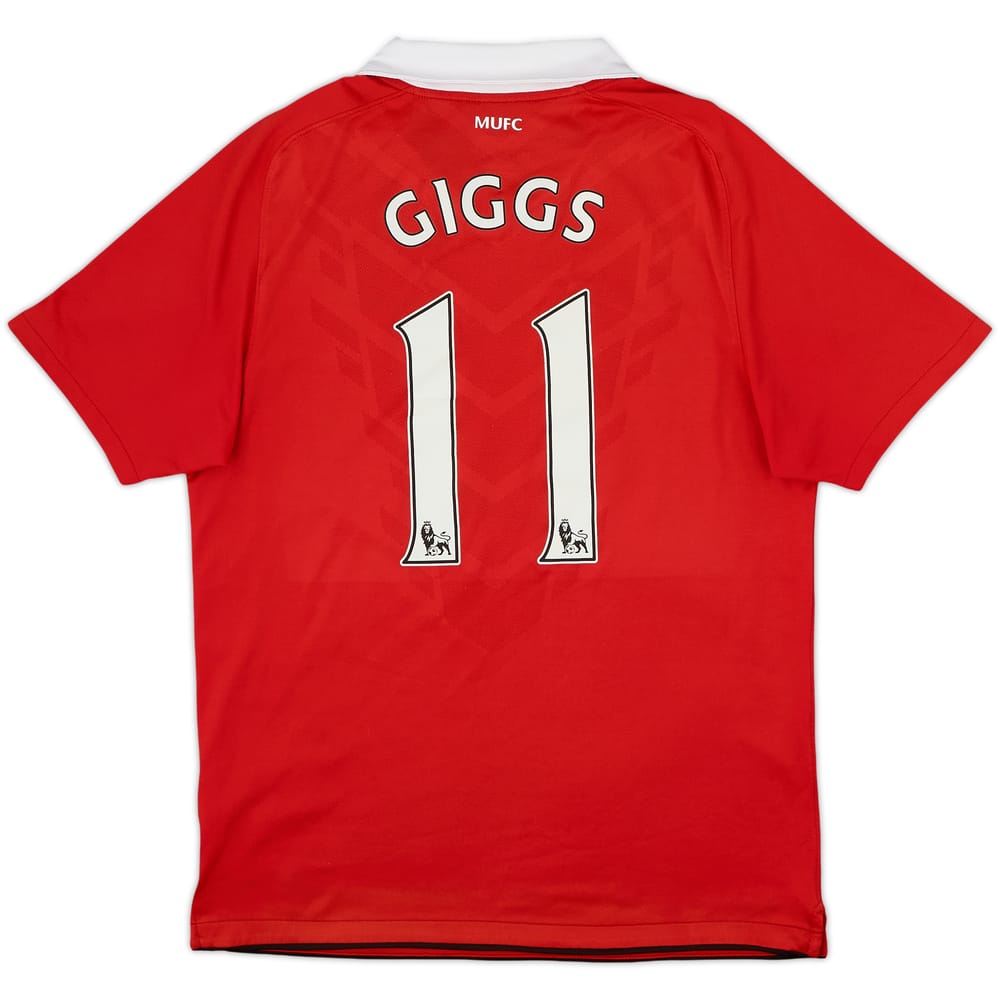 2010-11 Manchester United Home Shirt Giggs #11 - 8/10 - (M)