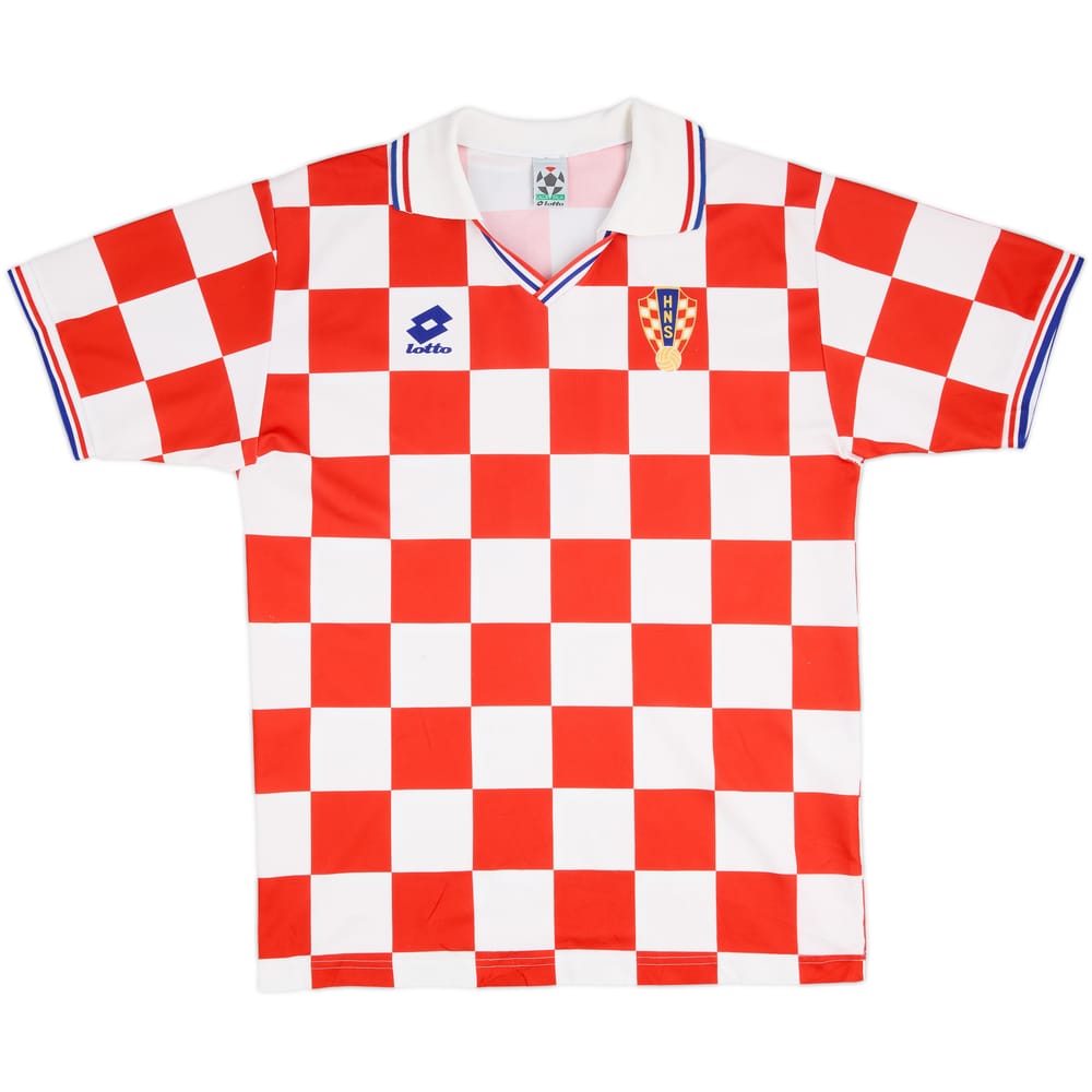 1996-98 Croatia Maillot Domicile #10 - 8/10 - (L)