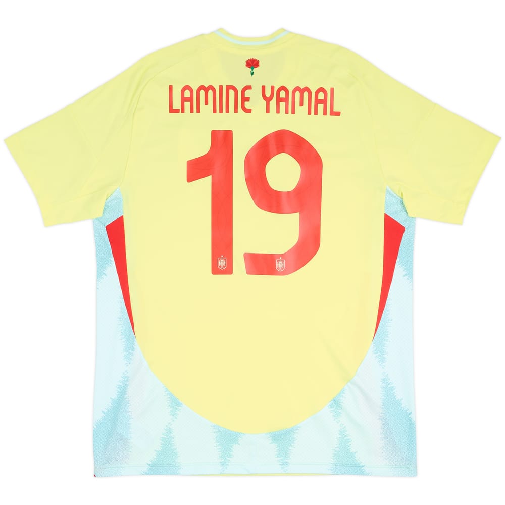 2024-25 Spain Away Shirt Lamine Yamal #19 - 10/10 - (XL)