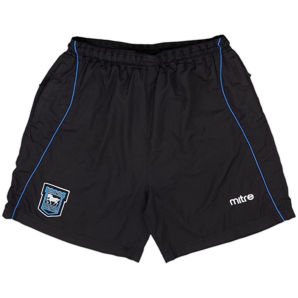 2008-09 Ipswich Mitre Training Shorts - 8/10 - (L)